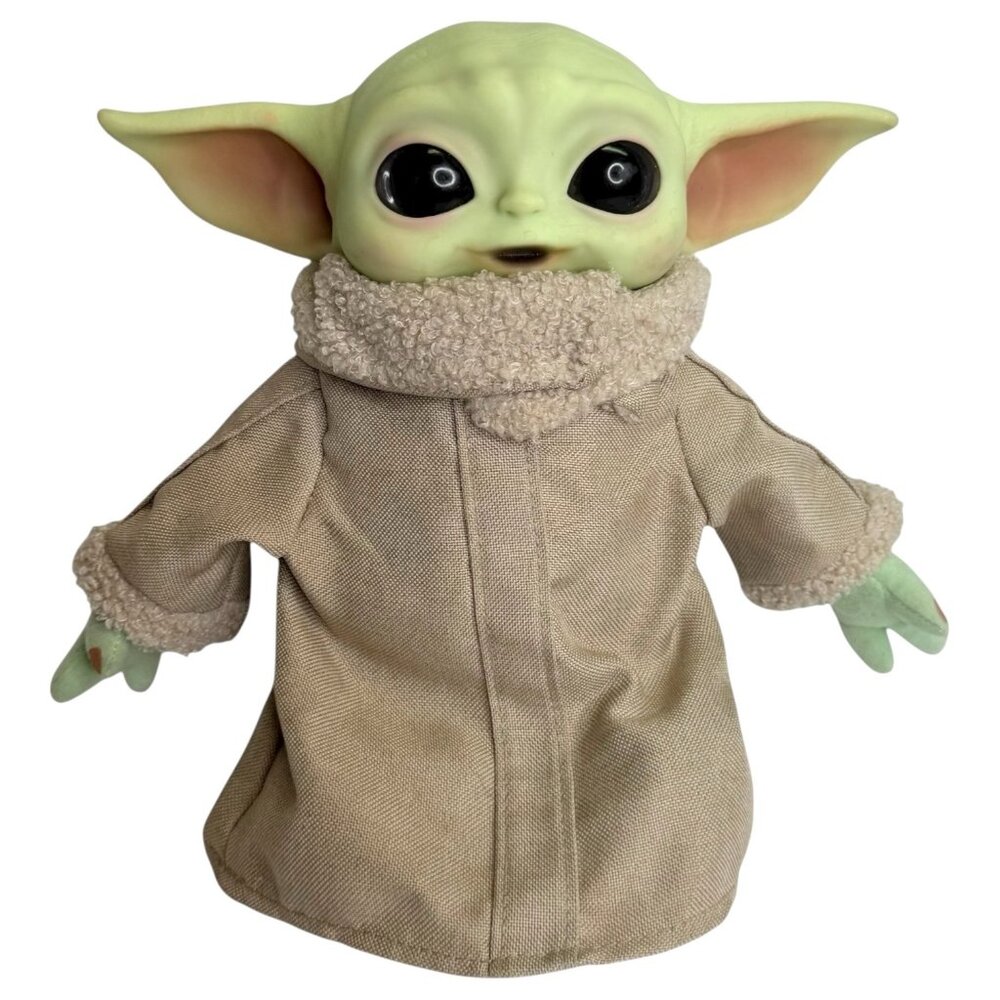 Star Wars Mandalorian The Child Baby Yoda Plush Toy Mattel With Sounds 12” Grogu